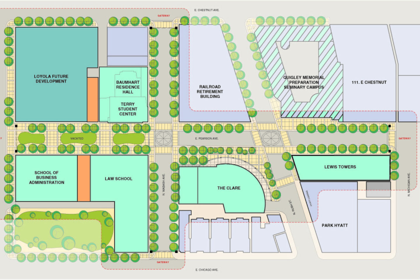 Loyola Water Tower Campus Planning SCB SCB