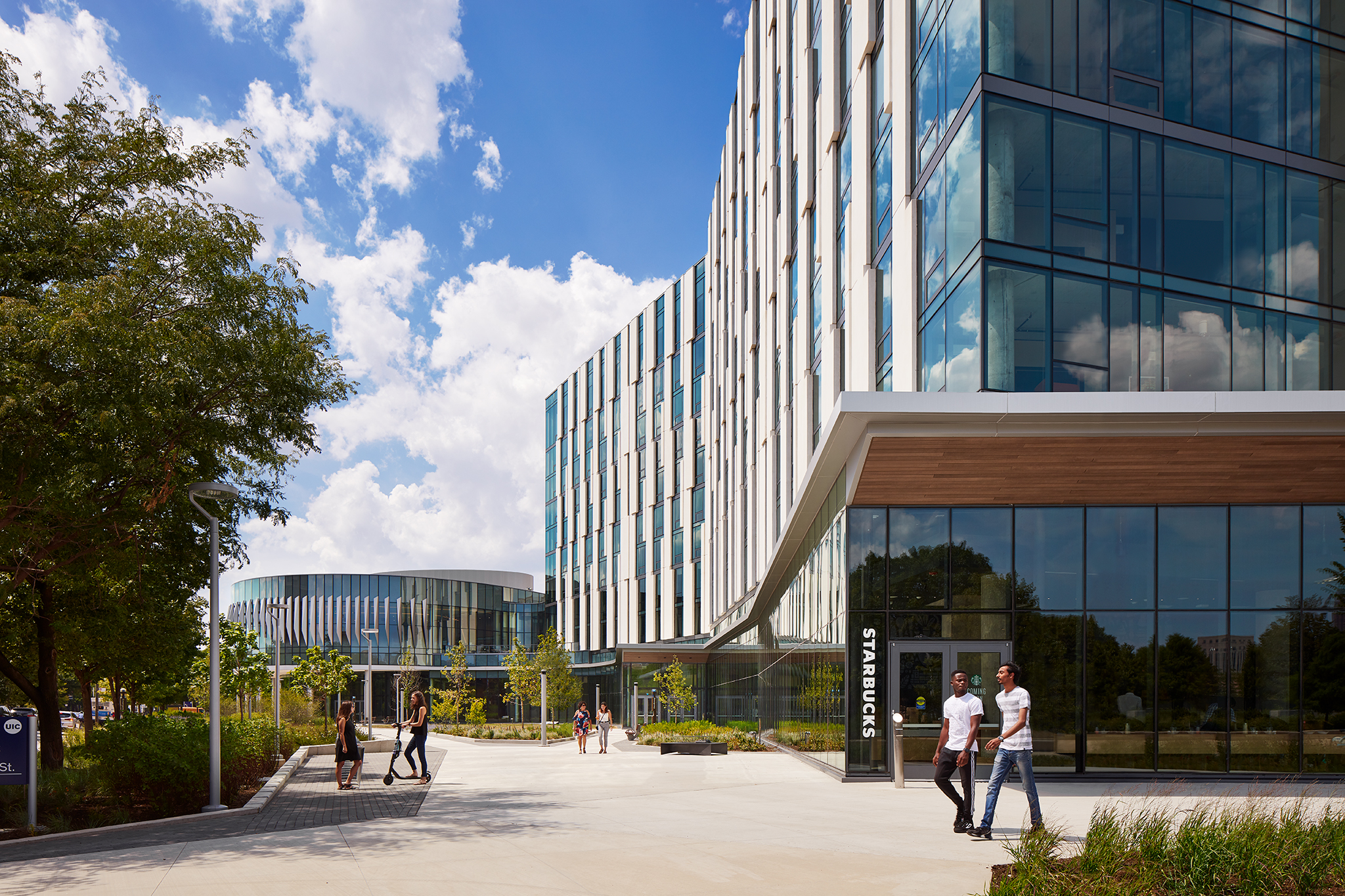 SCB's Academic and Residential Complex. Architecture. Campus Environments. Learning Environments. Student Residential.