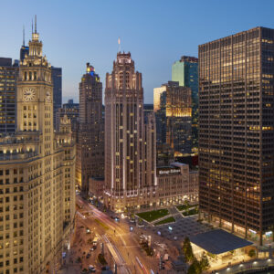SCB's Tribune Tower Conversion. Architecture. Adaptive Reuse. Renovation. Residential.