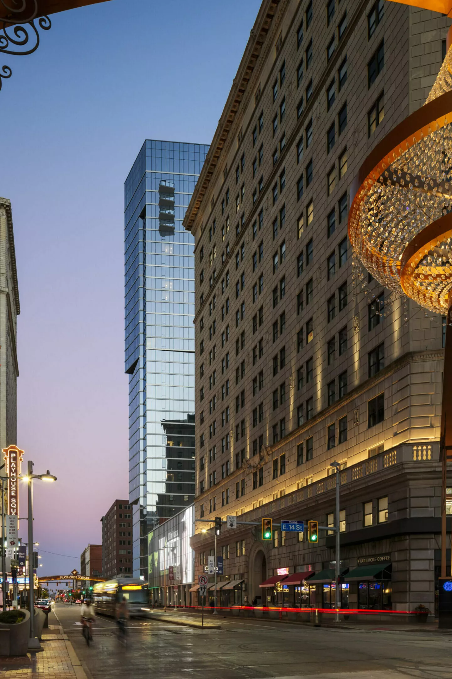 SCB's The Lumen at Playhouse Square. Architecture. Residential.