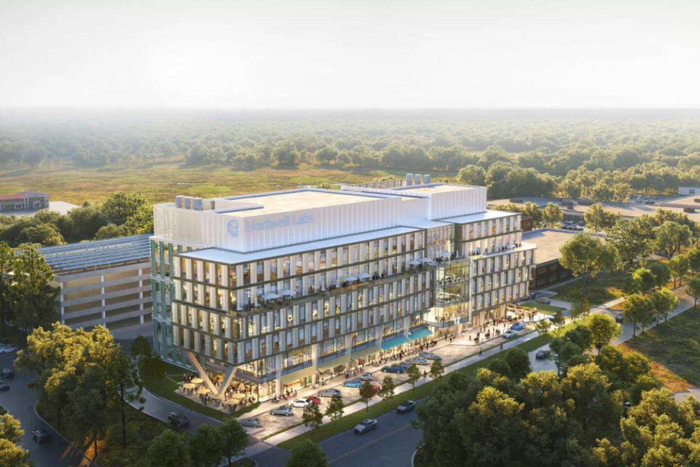 SCB's Hartwell Labs. Architecture. Mixed-Use. Retail. Office. Science. Technology.